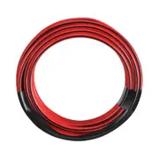 Narva 10A 3mm Red(Black Tracer) Twin Core Figure 8 Cable - 4m