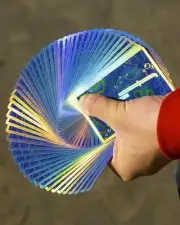 Fontaine: Holo Holographic Spongebob Playing Cards