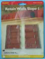 Hornby N8702 Lyddle End Retain Walls Slope 1 N Scale BRAND NEW