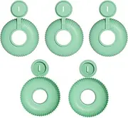 Nankoyal Ice Pop Holders for Kids - Toddler Ice Cream Holder Drip-Proof | 5X Reusable Drip Catcher Silicone Easy Gadgets, Catch Before Dripping for Travel Home Outdoor Supplies
