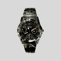 在飛比找蝦皮購物優惠-【柏儷鐘錶】MONO 全黑陶瓷錶 精美三眼設計 5016IP
