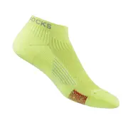 Biowin Athletic No Show Socks Neon Green