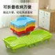 幼兒園床 午睡床 加厚單人專用環保塑料午休疊疊床注塑兒童 折疊床