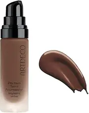 ARTDECO Perfect Teint Foundation, neutral deep truffle (0.67 Fl Oz) – lightweight liquid formula provides medium to full coverage—without a mask-like effect, conceals imperfections, makeup, hyaluron, vegan