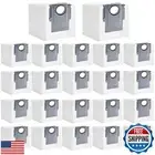 22 Pack Dust Bags for Roborock S8+, S8 Pro Ultra, S7 MaxV Ultra S7 Max, S7 Ma