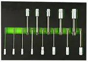 VIM Tools XZNS400A 13 Piece 4" XZN Triple Square Socket Set Brand New!
