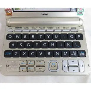 ੈ✿ CASIO 日文電子辭典/辭書 XD-K6500 Dataplus 9 銀色外殼 全套完整盒裝  未使用品相如新