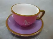 American Girl 18" Doll PINK TEACUP with SAUCER from TEA for two SET NEW