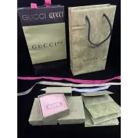 在飛比找蝦皮購物優惠-Gucci紙盒 飾品盒 緞帶 信封