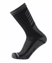 Lightweight Waterproof Crosspoint Classic Socks Black by Showers Pass