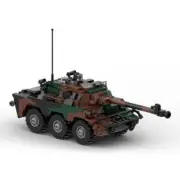 ZITIANYOUBUILD MOC-110138 AMX-10RC Wheeled Scout Vehicle Model 634 Parts