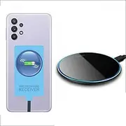 Qi Wireless Charger & External Type-C Receiver for Samsung Galaxy A12 A22 A32 A42 A52 A72