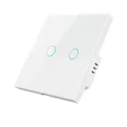 Tuya ZigBee Smart Light Switch Wall Touch Switch Remote Control UK/EU Standard