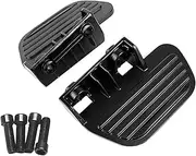 Okiyakusama 2X Electric Bike Rear Pedals Foot Pegs Back Sear Nonslip Passenger Foot Rests for Scooter, Mountain Bike, E Bike