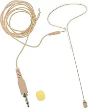 ifundom Recording Microphone for Singing 3.5mm Earhook Mic Wireless Headset Microphone for Teaching Instructors Portable Overhead Mic