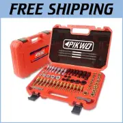 Comprehensive Thread Chaser Set: 61 Pcs for Efficient UNC, UNF & Metric Repair