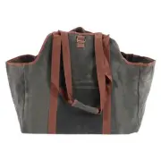 Outdoor Waterproof Waxed Canvas Logging Bag Firewood Storage Bag Firewood Stor