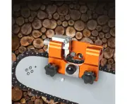 Traderight Portable Chainsaw Sharpener Jigs With 5 Grinding Head Tool Chain Saw