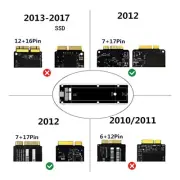 Swifts Data Exchange SSD Enclosure for 2012 A1425/1398 A1465 USB3.2 Interfaces