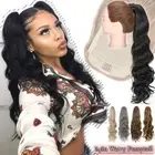 100% Natural As Real Thick Hair Ponytail Clip In Drawstring Pony Tail Extensions
