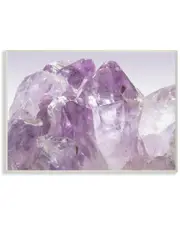 Stupell Amethyst Crystal Mountains Close Up Photograph I by Daphne Polselli
