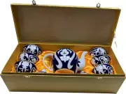 Tae set LFZ,Russian design.7-pc mini 6 cup tea set and 1Teapot.
