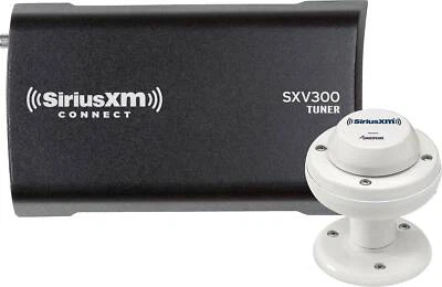 SiriusXM SXV300M SATELLITE RADIO CONNECT TUNER & ANTENNA FOR MARINE/RV STEREO