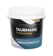 Taubmans Professional White Low Sheen Interior Paint