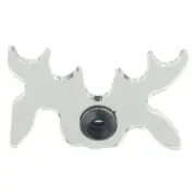 Moose Head Shape Billiard Cue Rest Bridge Perfect Angles for Every Shot