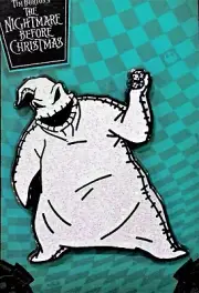 Disney Nightmare Before Christmas Oogie Boogie Pin Glitter Chase LE 100