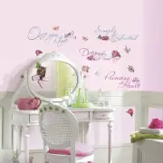 DISNEY PRINCESS QUOTES WALL DECALS APPLIQUES - NURSERY, KIDS - PEEL & STICK