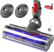 Motor Head with Ball Wheel ReplacementSet ，Compatible for Dyson ，V7 V8 V10V11 V15 Vacuum Anti-Tangle Floor BrushHead