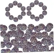 Baluue Flatback Rhinestones for DIY 100pcs 12mm Flatback Rhinestones Resin Gems Jewelry Decorations Craft Embellishments