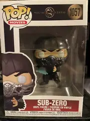Sub-Zero #1057 Mortal Kombat Funko Pop! Movies 2021 Vinyl Video Game Figure