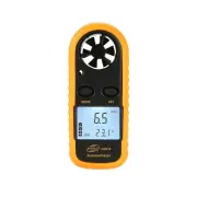 BENETECH GM816 Digital Anemometer Wind Speed Mini Air Airflow Temperature with LCD Backlight Wind Speed Meter