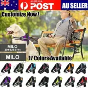 Reflective Personalized No Pull Dog Harness with Custom Name Phone Number Patch