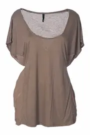 Panel Goddess Silk Tee--STA-UT0889