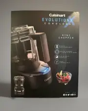 Cuisinart Mini Food Processor Cordless Rechargeable 4 cup RMC-100 EvolutionX NEW