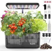 Hydroponics Growing System Indoor Garden, 8 Pods Indoor Herb Garden Kit Countert