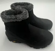 NIB Merrell Women's Size 9 Black Cold Pack 3 Thermo Mid Zip Waterproof Boots