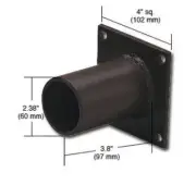 Tenon Wall Mount Bracket 2-3/8" Adapter Shoebox Wallpack Floodlight LED Slip