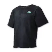 Ridgeline Premium Workmans Zip Tee Black M - RLCWBPZ2