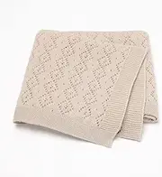 CVBFDB Small Blankets Super Soft Cotton Knit 90 * 70cm Multifunctional Blanket Napping Air Conditioning Blanket