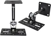 Metal Speaker Wall Mounted Stand Wall Speaker Mount Stand Universal Large Speaker Ceiling Mount for Home Hotel Bedroom Studio