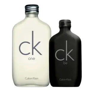 【中性淡香水】Calvin Klein 卡文克萊CK ONE / BE 200ml+100ml-任選賣場