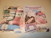 Plaid BORDERS & MORE FOR BABY Cross Stitch Book 8016 12 Projects Vanessa-Ann NEW