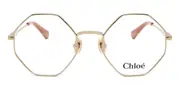 Chloé CC0023O Kids 002 Kids' Glasses Gold Size 47 - Private Health Rebate - Blue Light Block Available