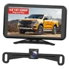 Backup Camera for Truck Plug and Play: 4.8" 1080P Stable Signal Clear Night
