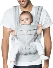 Ergobaby Omni 360 All-Position Baby Carrier for Newborn to Toddler with Lumba...