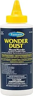 Wonder Dust Wound Powder for Horses and Show Stock, 4 Ounces